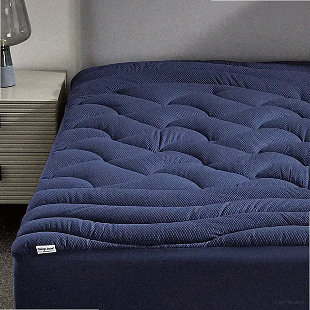 Mattress Pad Cover Memory Foam Pillow Top Cooling Overfilled Topper Deep Pocket