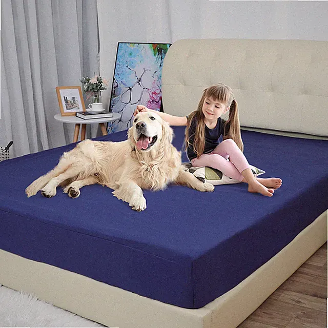 PiccoCasa Microfiber Water Resistant Mattress Protector Bed Pad Cover