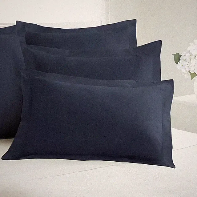 Tailored Navy Pillow Sham 2-Pack
